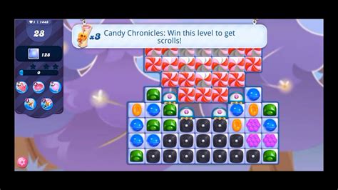 Candy Crush Saga Level 1445 NO boosters .
